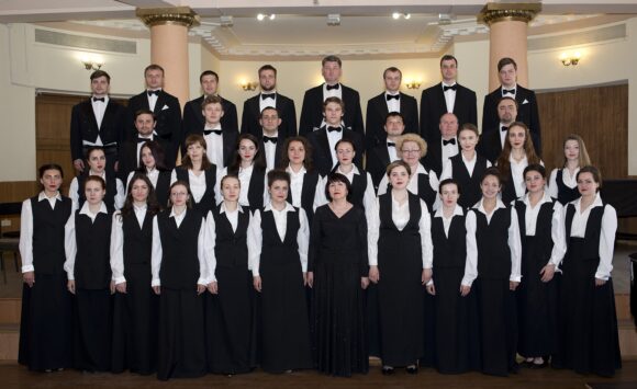 The opera studio choir at I.P. Kotlyarevsky Kharkiv National University of Arts