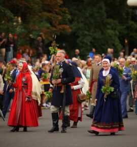 The XXVII General Latvian Song and XVII Dance Festival “Dziesmu un Deju svētki” was held in Riga, Latvia